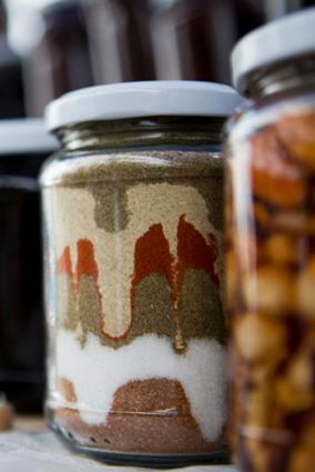 Spices in a jar