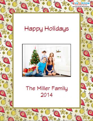 Click to download the ornament card.
