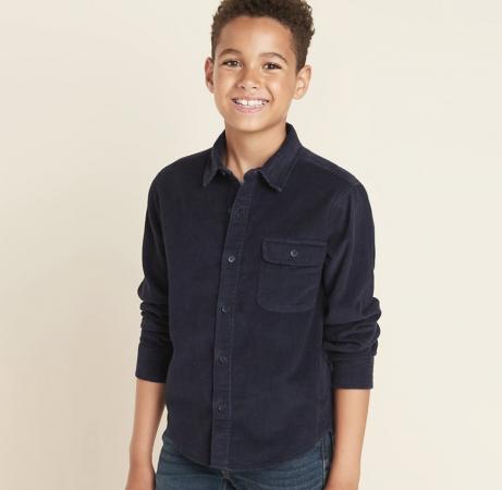 Old Navy Corduroy Long-Sleeve Shirt for Boys