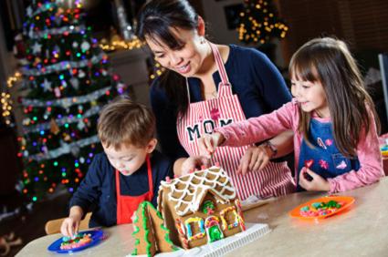Family crafts make Christmas special.