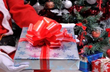 Giving Christmas Present