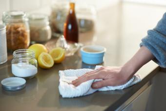 Cleaning furniture with natural cleaning products