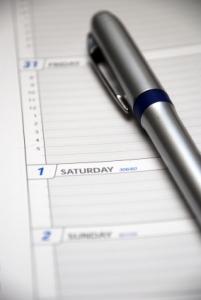 Stay on schedule with weekly and daily organizers.