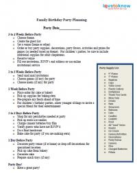 vacation planning checklist