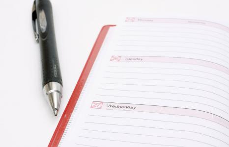 weekly planning book