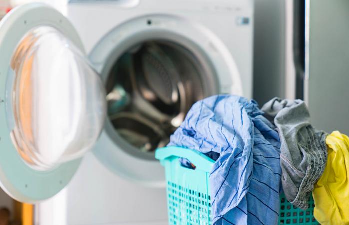 Doing laundry