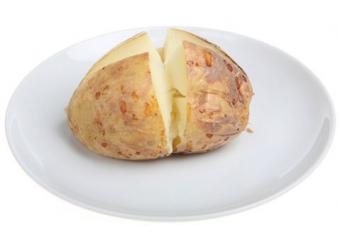 Papas al microondas