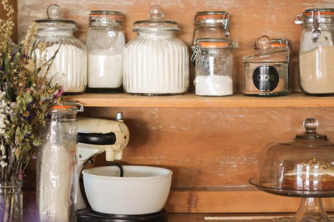 Bases de la despensa de la cocina