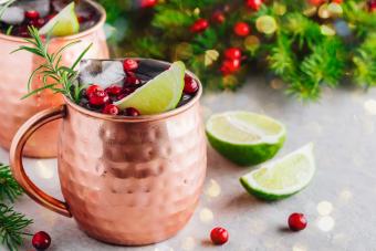 Cranberry Moscow Mule