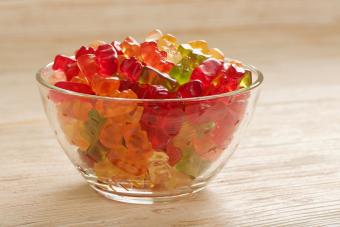 Vodka infused gummy bears