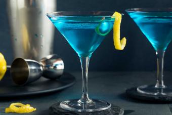 Vibrant Blue Bird Cocktail Recipe