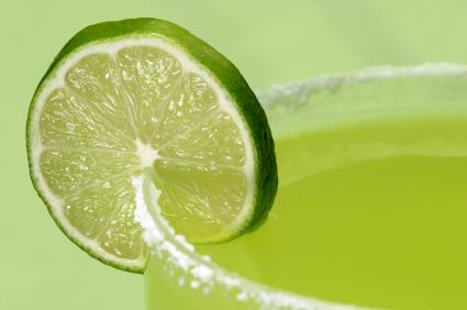 lime and tequila drink