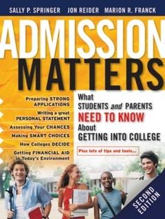 Admission Matters cover