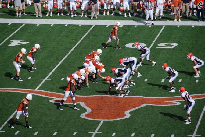 Texas Longhorns college football game