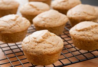 muffins on a rack