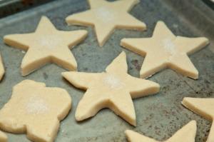 Unbaked sugar cookies