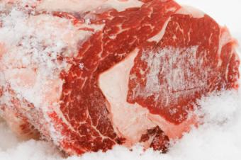 Frozen meat