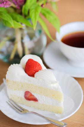 strawberry torte