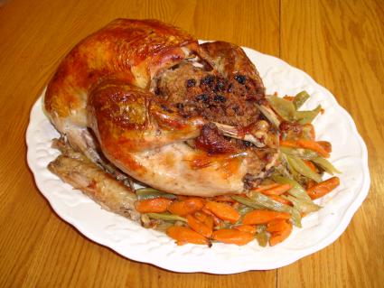 Stuffed turkey