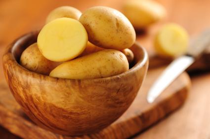 potatoes in bowl