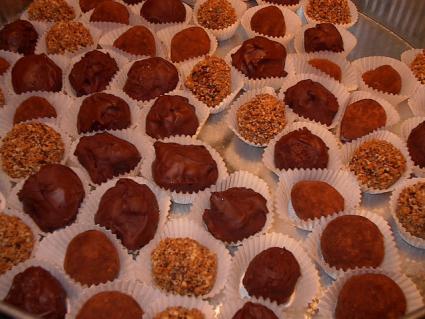 chocolate truffles