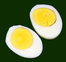 hard-boiled egg