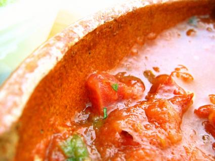 salsa is hot