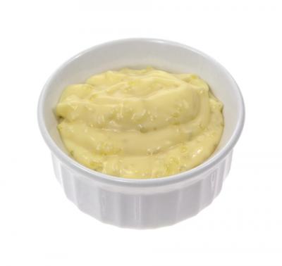 Golden tapioca pudding