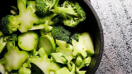 Cooked broccoli