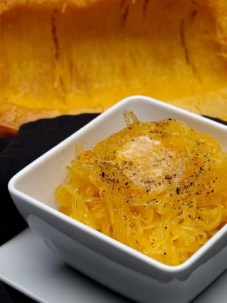Baked spaghetti squash