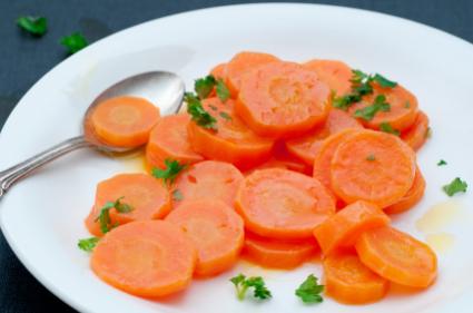 Glazed carrots