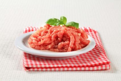raw ground turkey