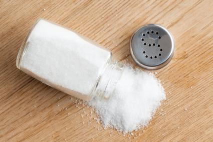 spilled salt
