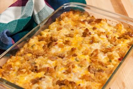 Twice baked potato casserole