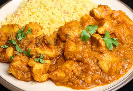 Indian chicken curry