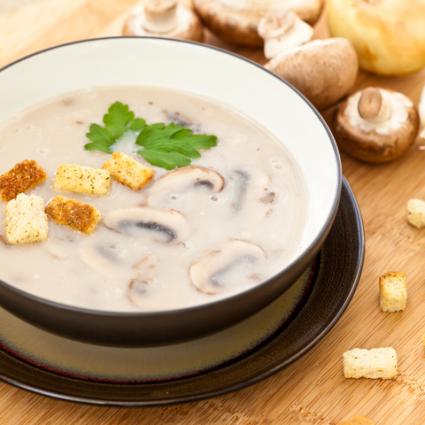 creamy mushroom soup