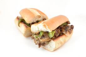 philly cheesesteak sandwich