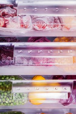 Frozen food storage