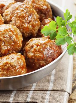 Asian pork meatballs