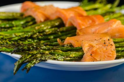 Smoked Salmon and Asparagus