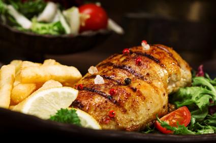 grilled bourbon chicken