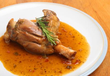 braised lamb shank