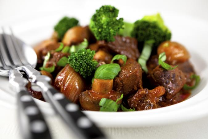 Beef with broccoli