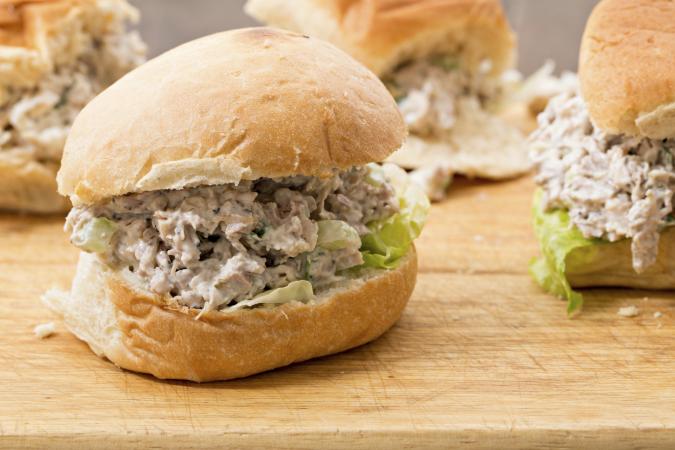 Mini Turkey Salad Sandwiches