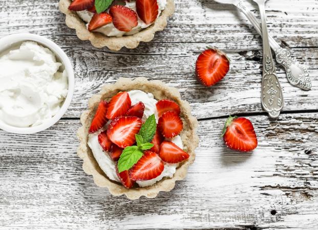 Strawberry tart