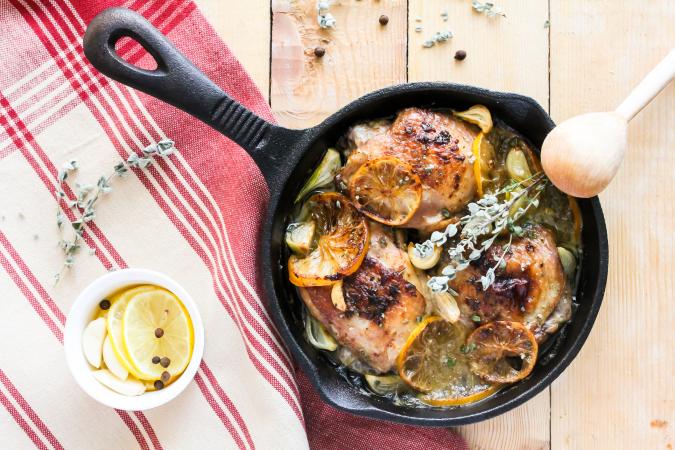 Roasted chicken