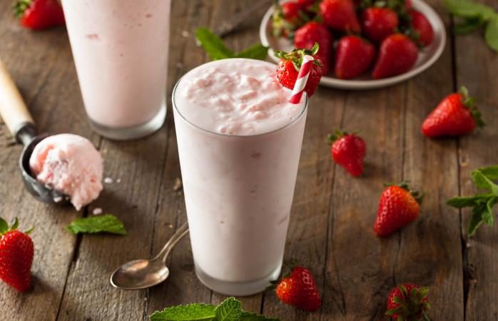 Strawberry Milkshake recipe