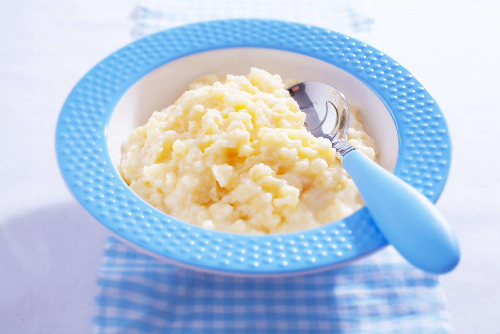 Vanilla rice pudding