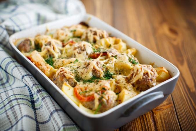 Turkey Meatball Casserole