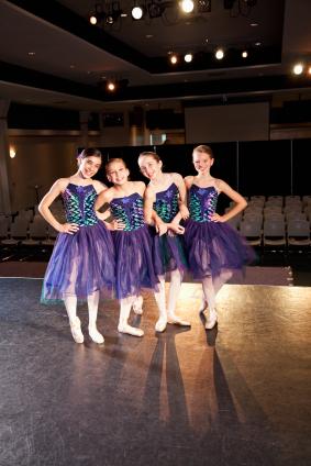 puple ballerina costumes